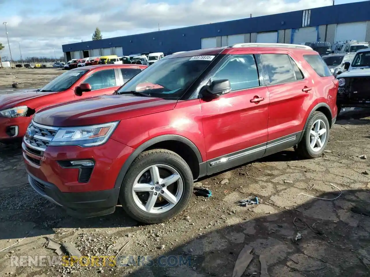 1 Photograph of a damaged car 1FM5K7D82KGA70761 FORD EXPLORER 2019