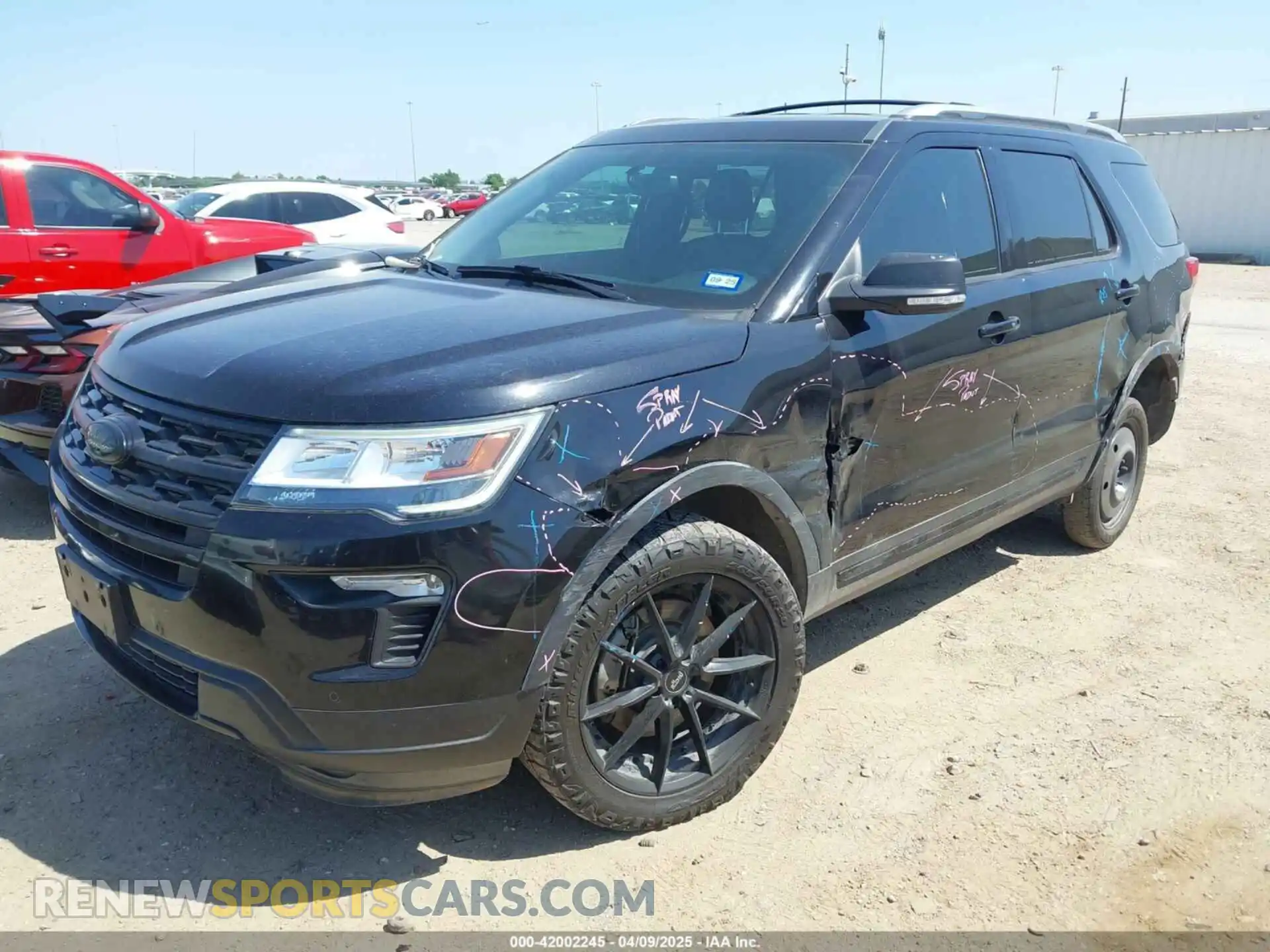 2 Photograph of a damaged car 1FM5K7D83KGA39907 FORD EXPLORER 2019