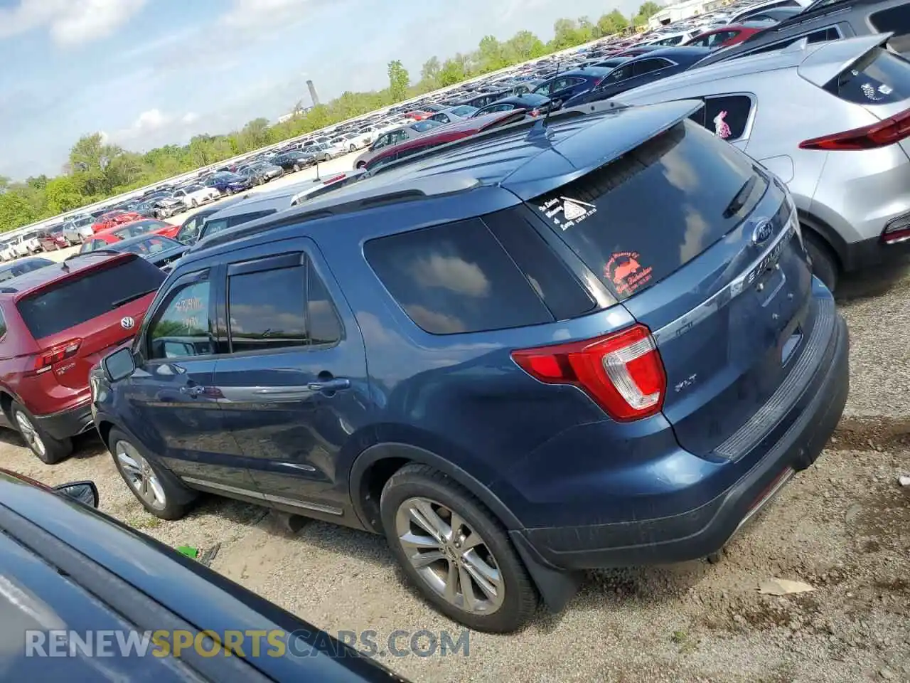 2 Photograph of a damaged car 1FM5K7D84KGA85603 FORD EXPLORER 2019