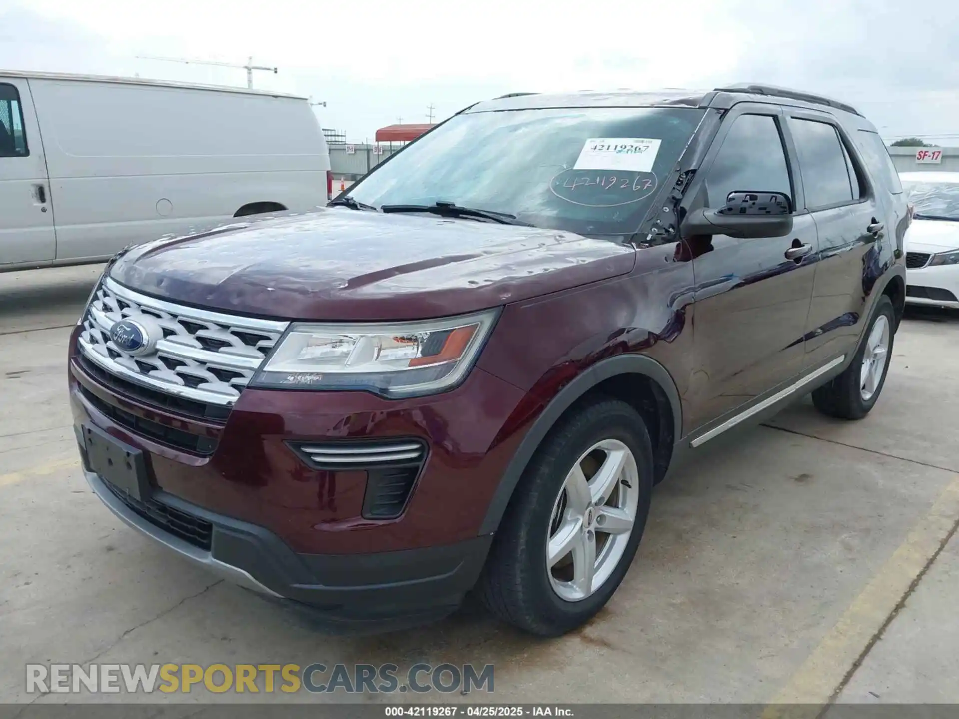 2 Photograph of a damaged car 1FM5K7D84KGB07468 FORD EXPLORER 2019