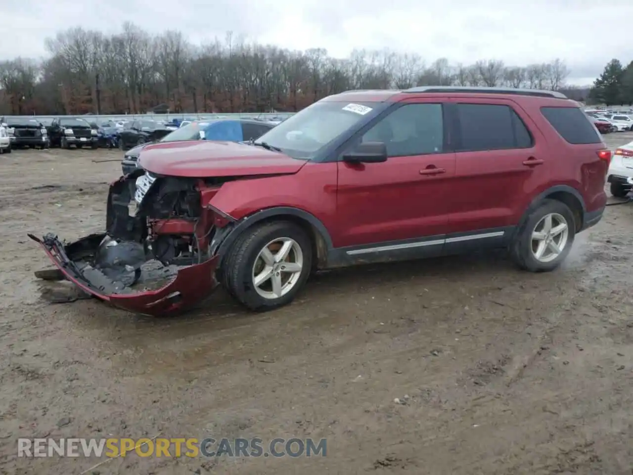1 Photograph of a damaged car 1FM5K7D85KGA40055 FORD EXPLORER 2019