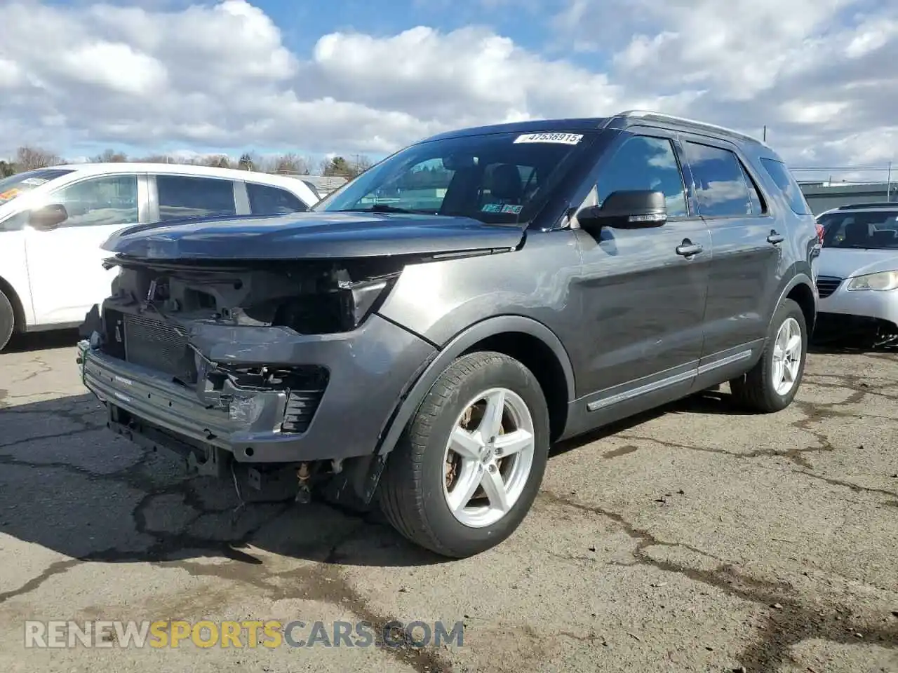 1 Photograph of a damaged car 1FM5K7D87KGA44110 FORD EXPLORER 2019