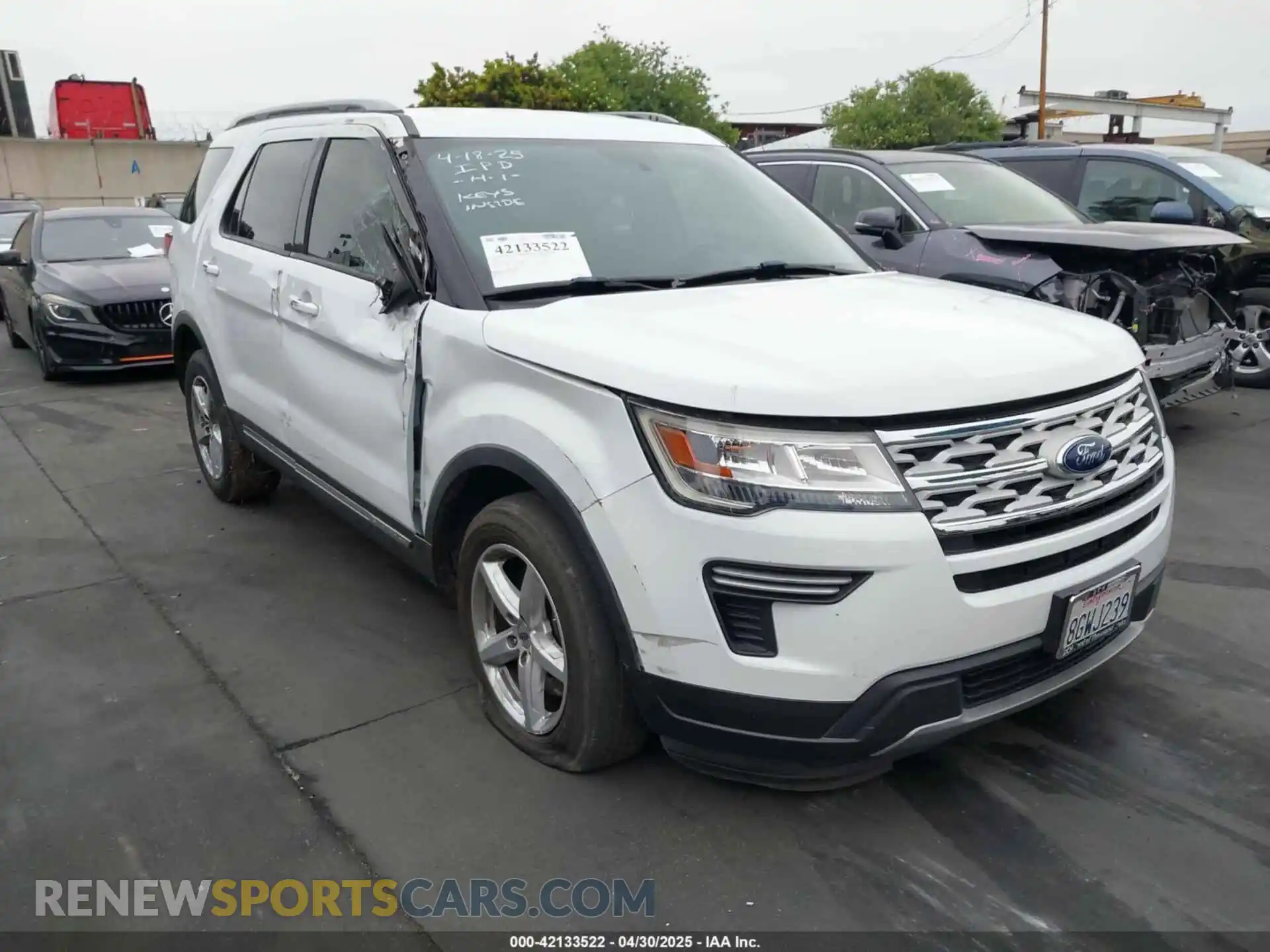1 Photograph of a damaged car 1FM5K7D89KGA09987 FORD EXPLORER 2019