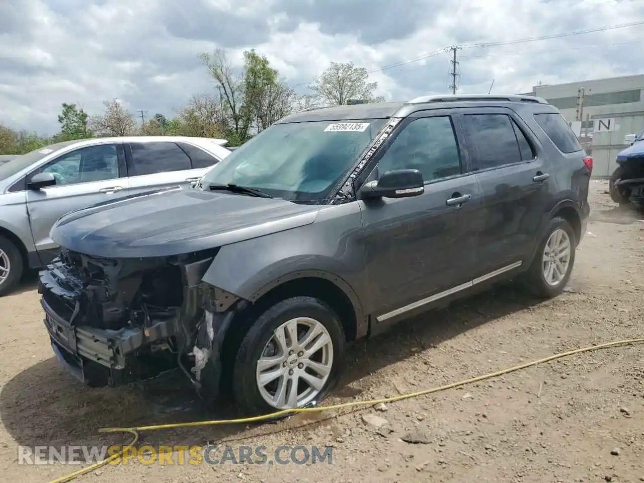 1 Photograph of a damaged car 1FM5K7D89KGA50717 FORD EXPLORER 2019