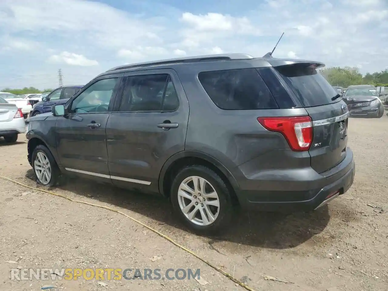 2 Photograph of a damaged car 1FM5K7D89KGA50717 FORD EXPLORER 2019