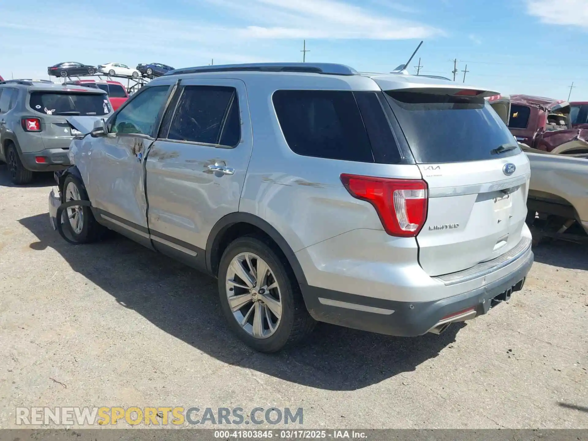 3 Photograph of a damaged car 1FM5K7F81KGB10695 FORD EXPLORER 2019