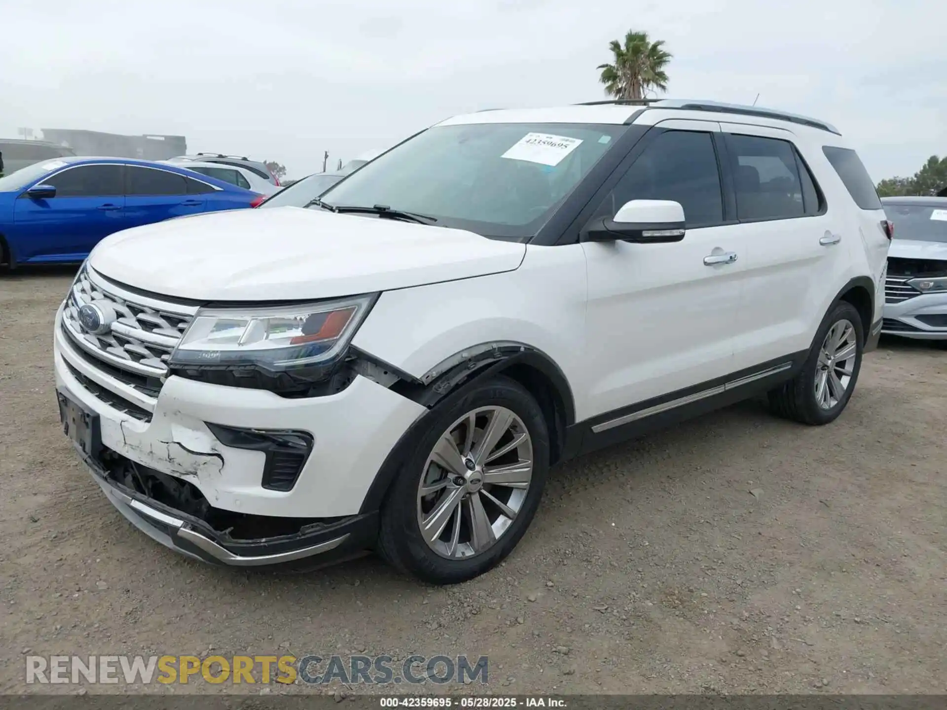2 Photograph of a damaged car 1FM5K7F81KGB48640 FORD EXPLORER 2019