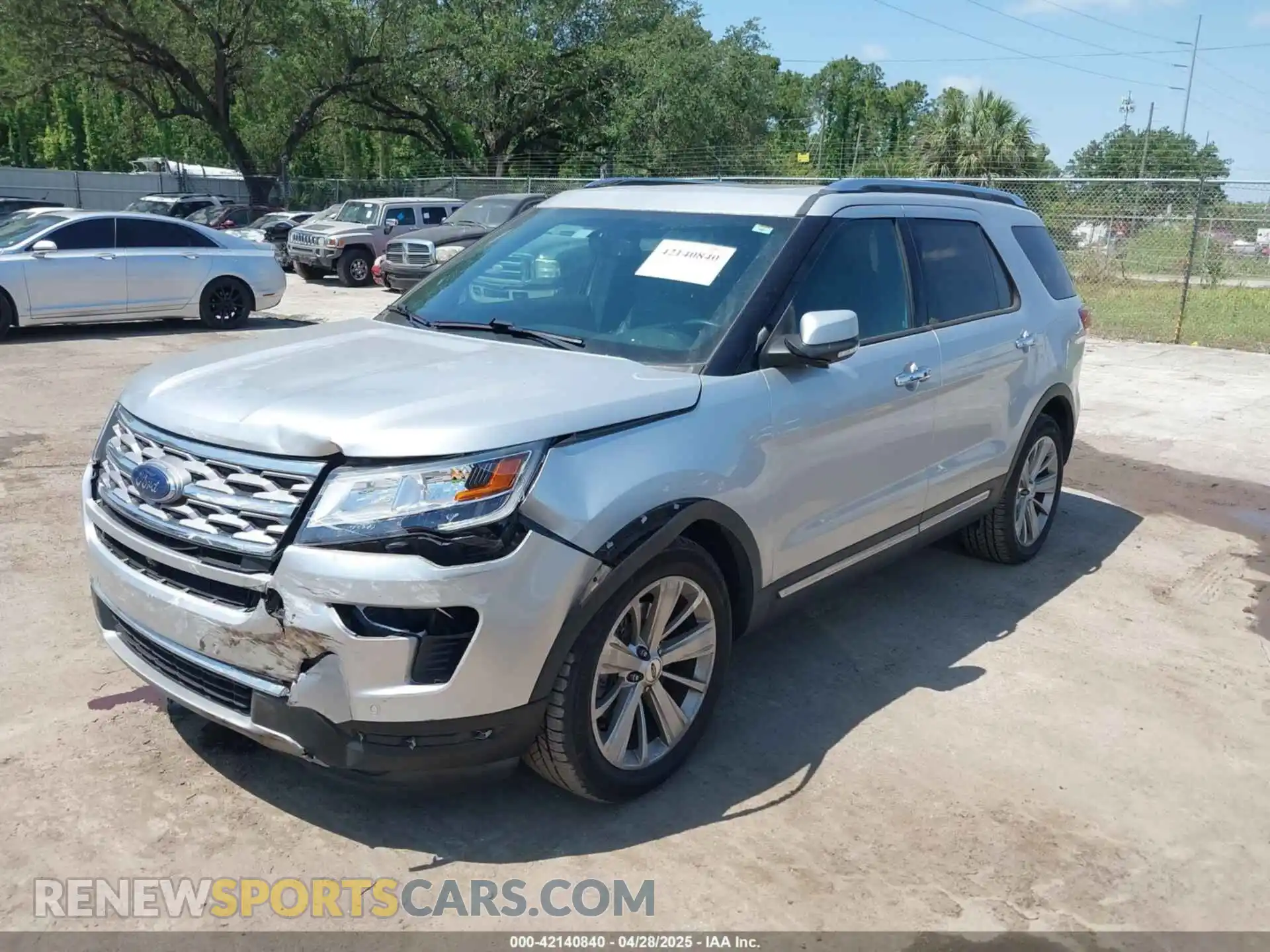 2 Photograph of a damaged car 1FM5K7F8XKGA11454 FORD EXPLORER 2019