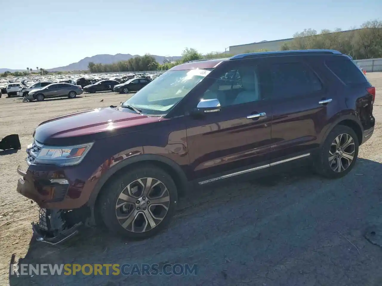 1 Photograph of a damaged car 1FM5K7FHXKGA77289 FORD EXPLORER 2019