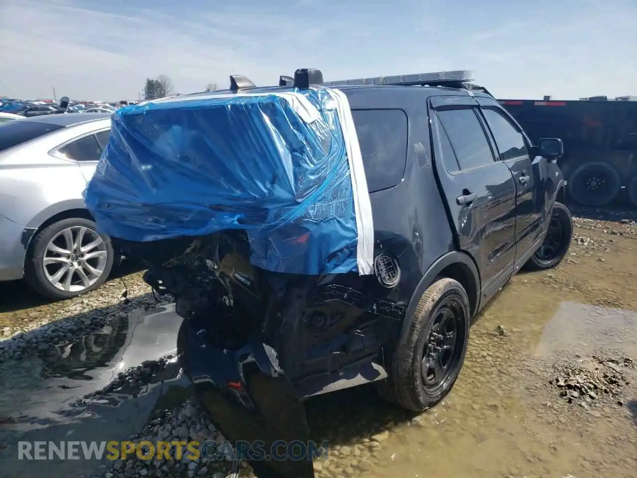 3 fotografías del automóvil dañado 1FM5K8AR6KGA29388 FORD EXPLORER 2019