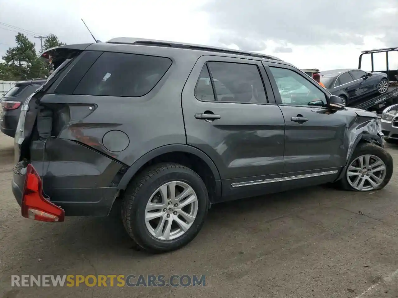 3 Photograph of a damaged car 1FM5K8D80KGA93025 FORD EXPLORER 2019