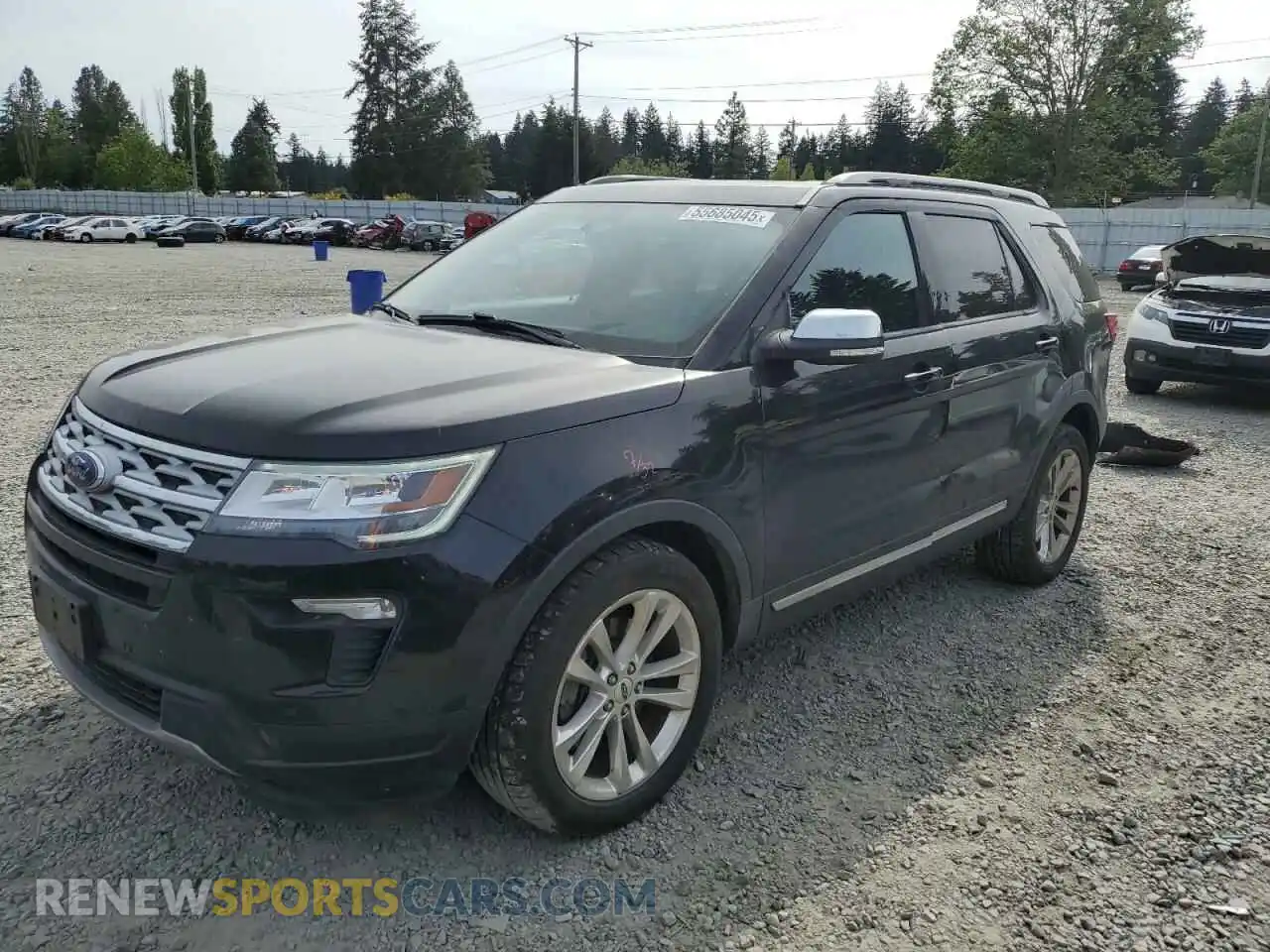1 Photograph of a damaged car 1FM5K8D81KGA26269 FORD EXPLORER 2019
