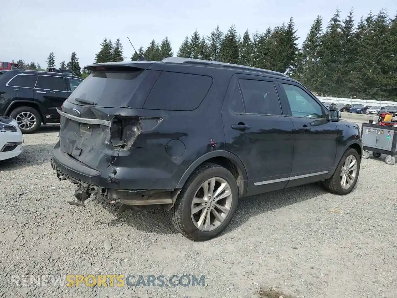 3 Photograph of a damaged car 1FM5K8D81KGA26269 FORD EXPLORER 2019