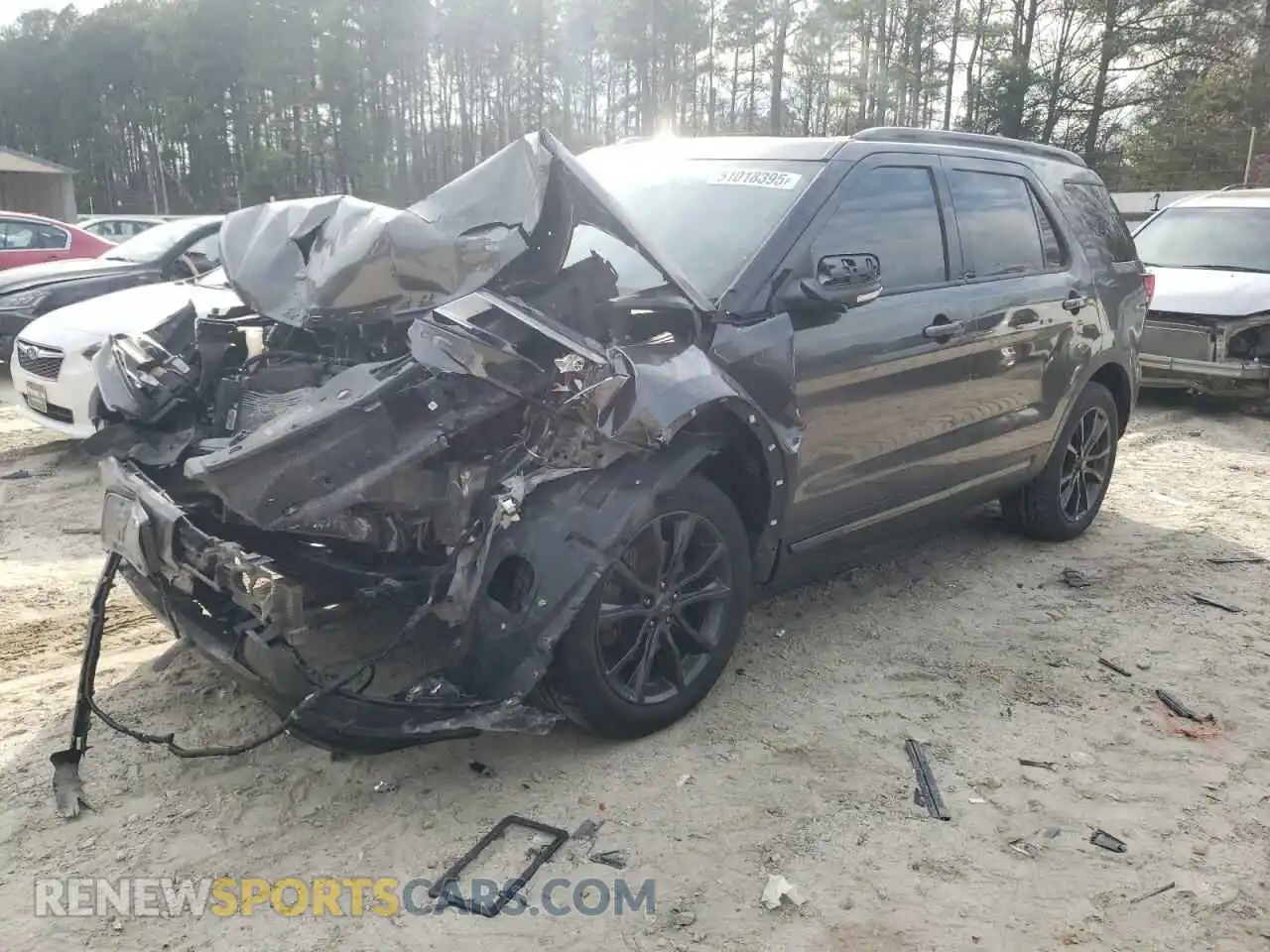 1 Photograph of a damaged car 1FM5K8D81KGA58526 FORD EXPLORER 2019