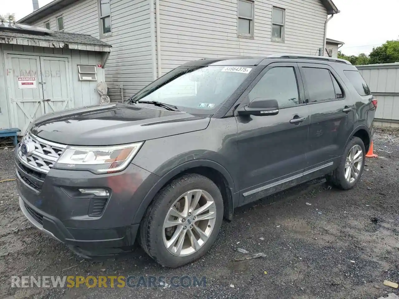 1 Photograph of a damaged car 1FM5K8D82KGA57689 FORD EXPLORER 2019