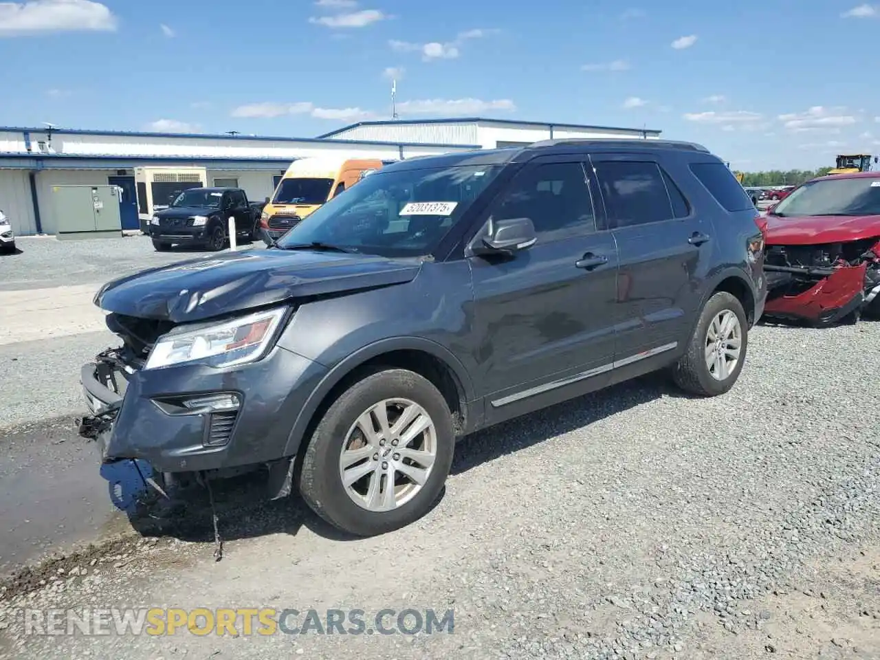 1 Photograph of a damaged car 1FM5K8D85KGA81260 FORD EXPLORER 2019