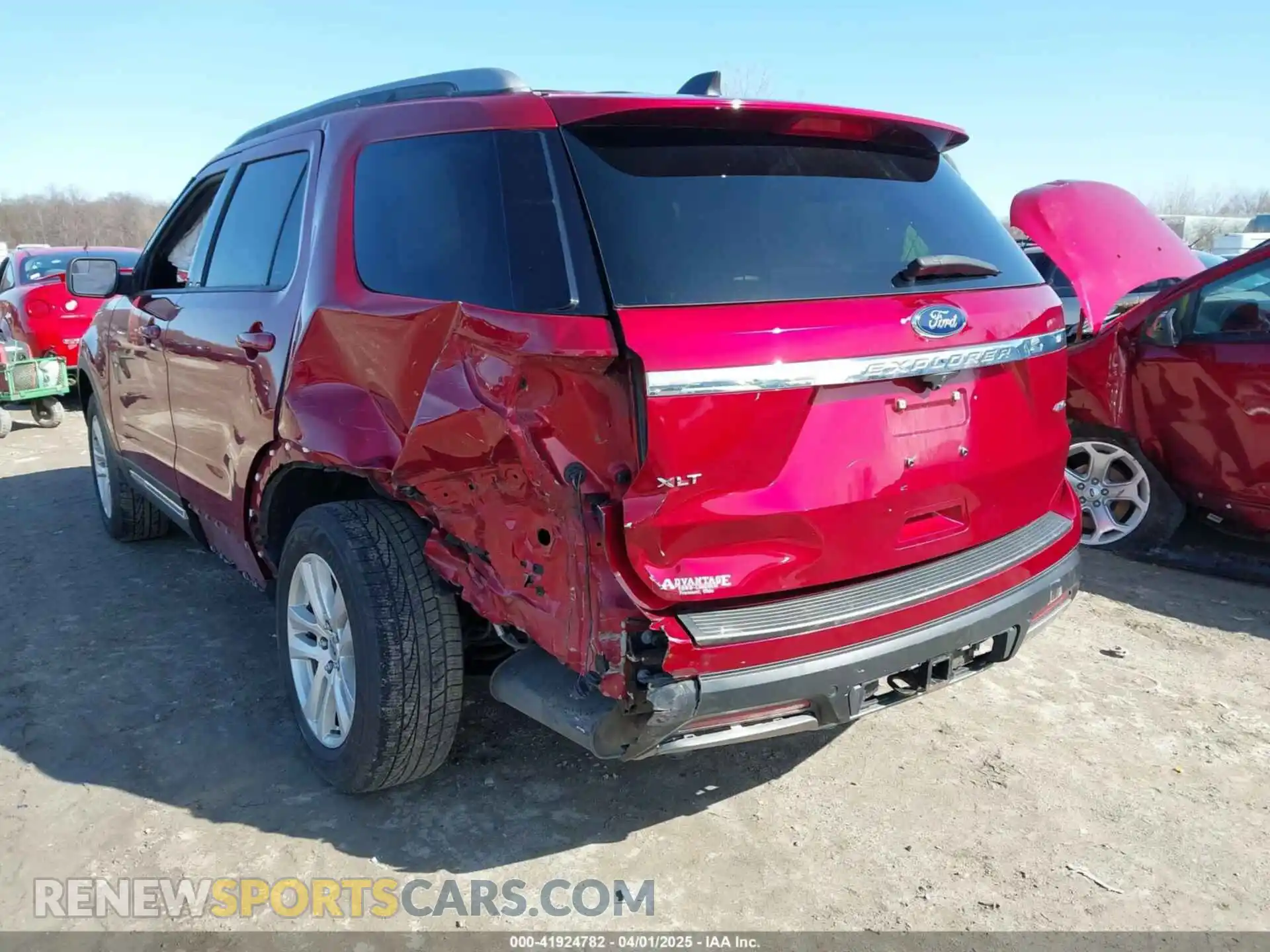 3 Photograph of a damaged car 1FM5K8D87KGA50785 FORD EXPLORER 2019