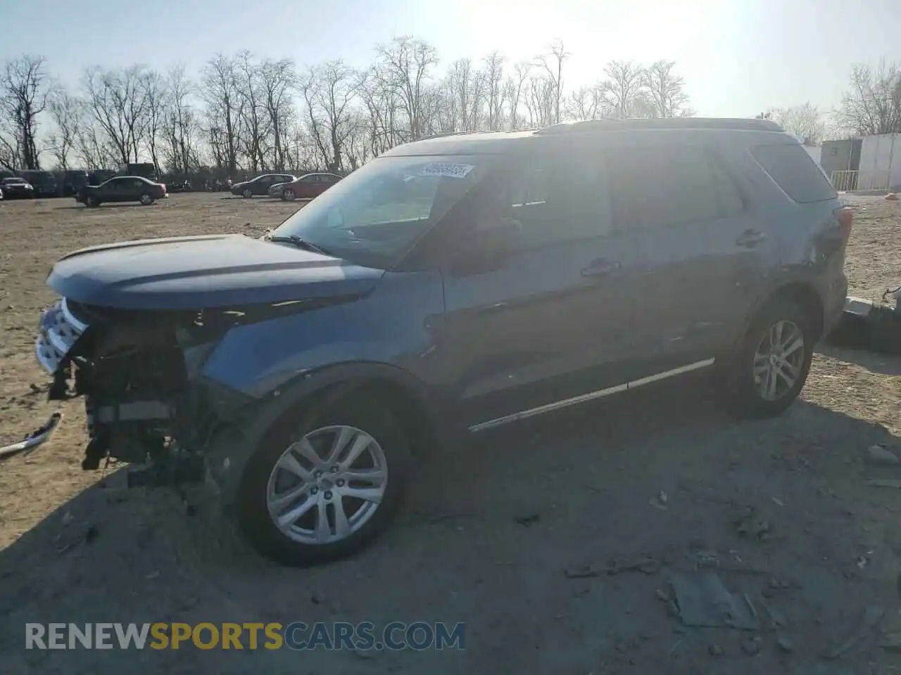 1 Photograph of a damaged car 1FM5K8D88KGA61939 FORD EXPLORER 2019