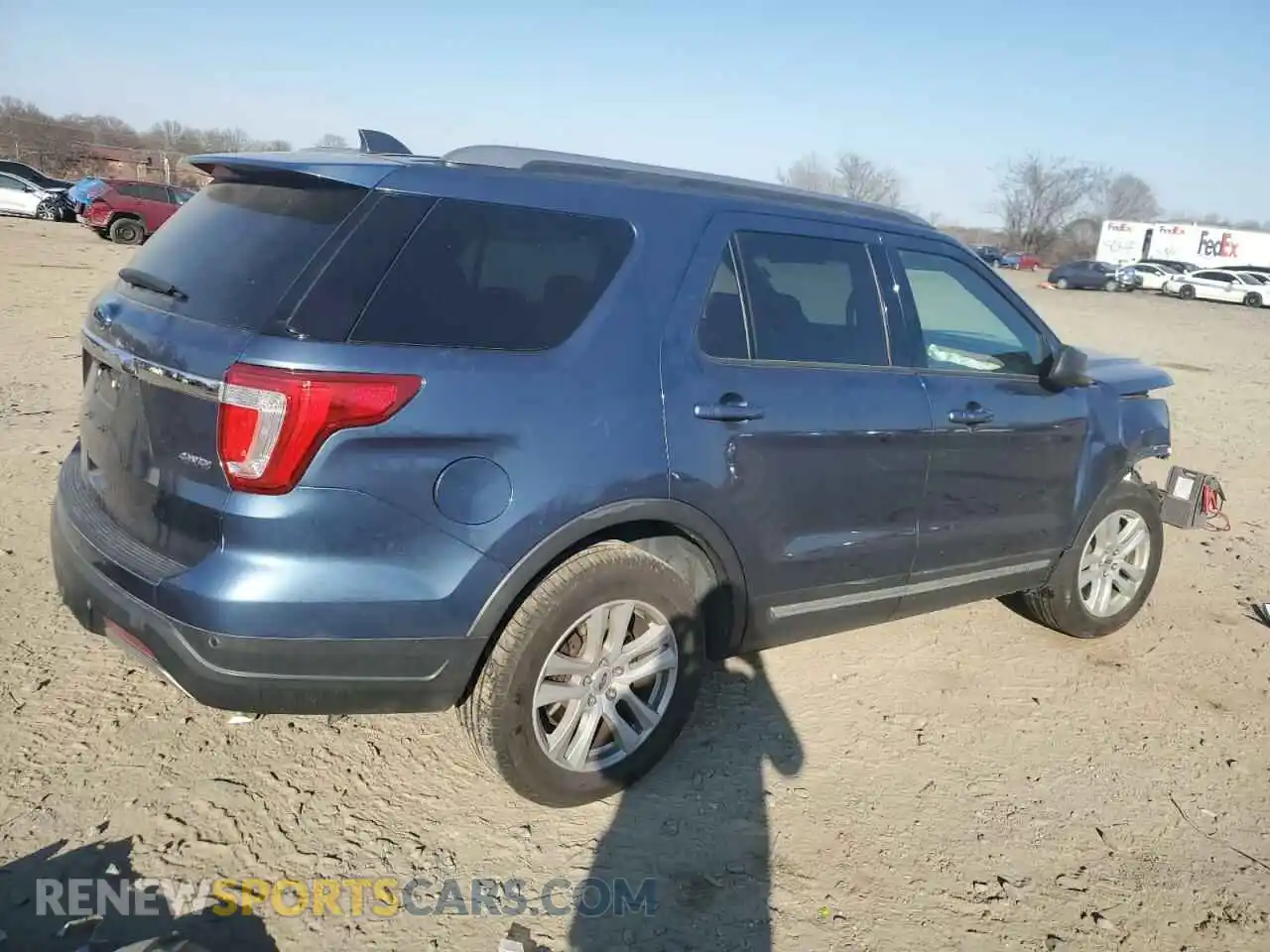 3 Photograph of a damaged car 1FM5K8D88KGA61939 FORD EXPLORER 2019