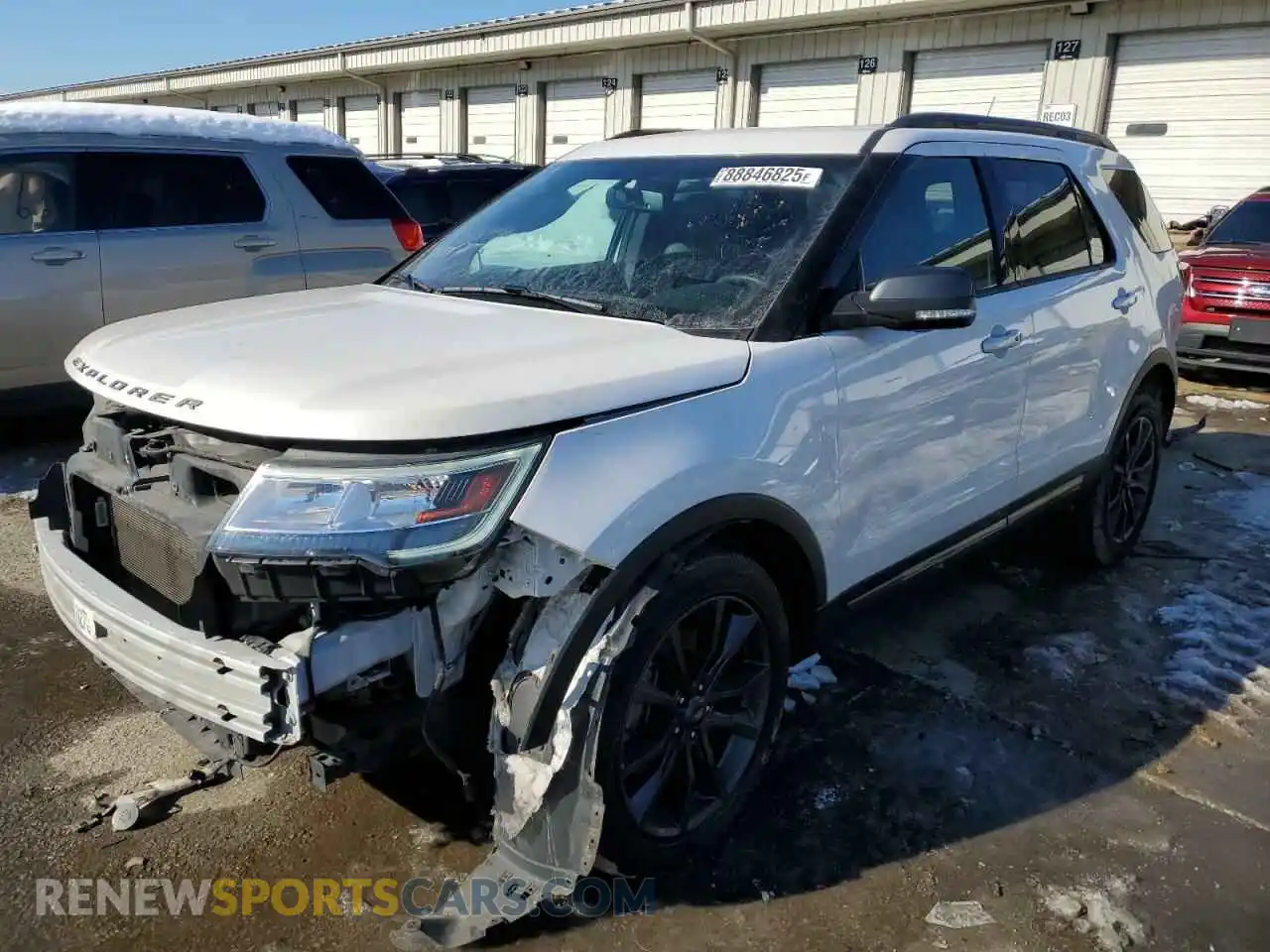 1 Photograph of a damaged car 1FM5K8D8XKGA06084 FORD EXPLORER 2019