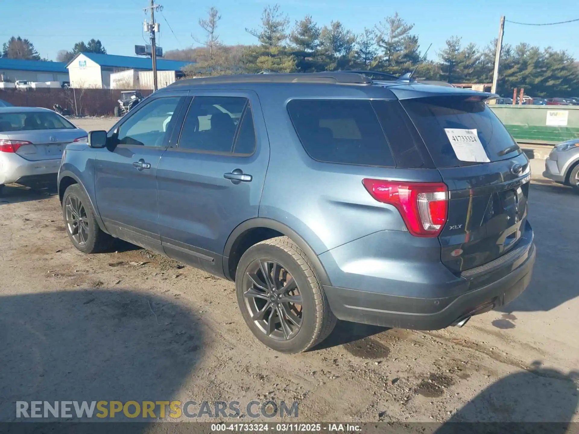 3 Photograph of a damaged car 1FM5K8D8XKGA27209 FORD EXPLORER 2019