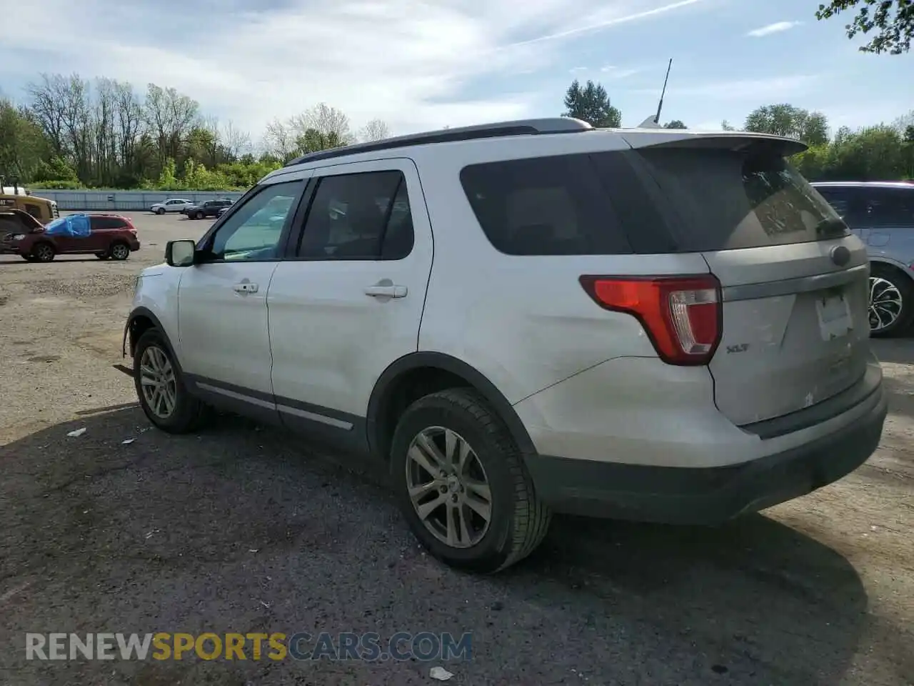 2 Photograph of a damaged car 1FM5K8D8XKGA61425 FORD EXPLORER 2019