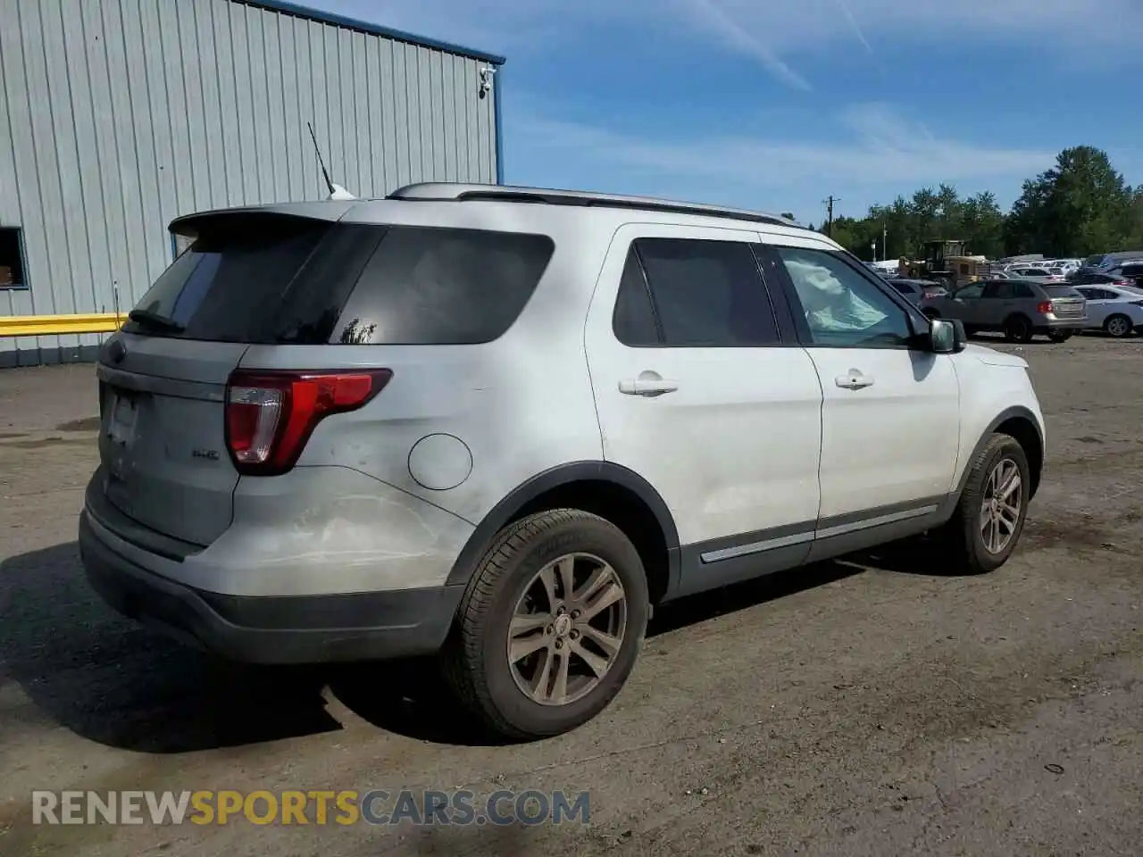 3 Photograph of a damaged car 1FM5K8D8XKGA61425 FORD EXPLORER 2019