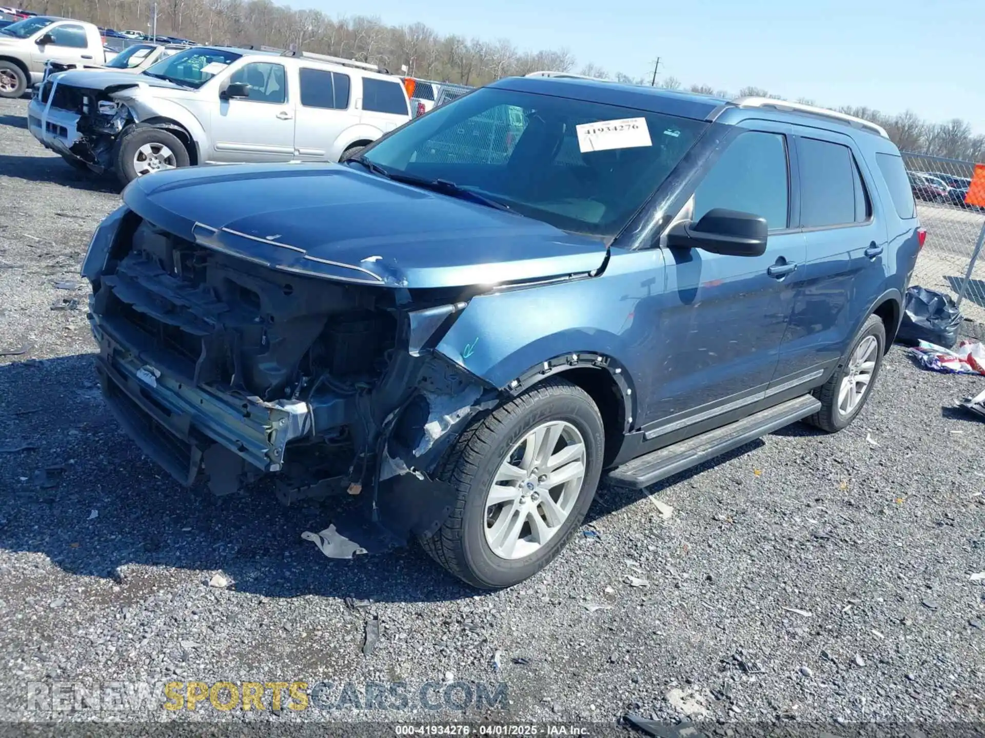 2 Photograph of a damaged car 1FM5K8D8XKGA74899 FORD EXPLORER 2019