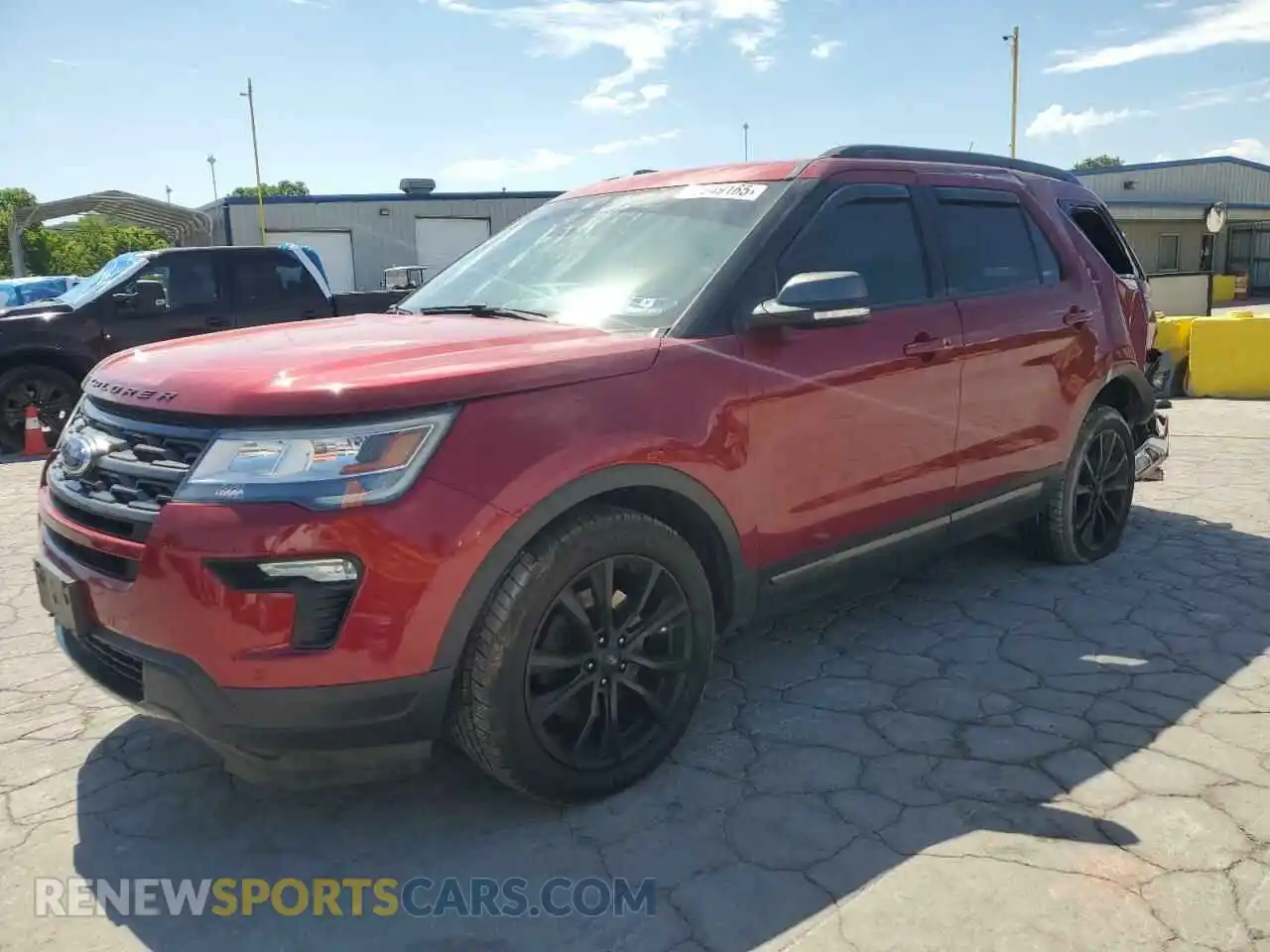 1 Photograph of a damaged car 1FM5K8DH7KGA66873 FORD EXPLORER 2019