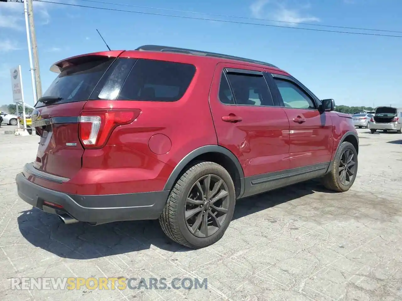 3 Photograph of a damaged car 1FM5K8DH7KGA66873 FORD EXPLORER 2019