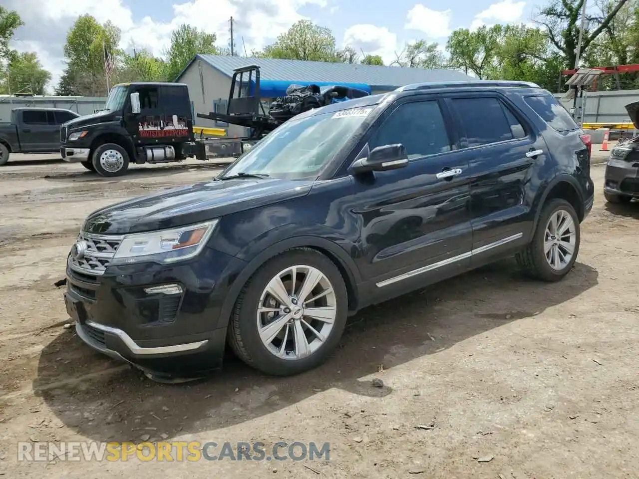 1 Photograph of a damaged car 1FM5K8F82KGB39256 FORD EXPLORER 2019