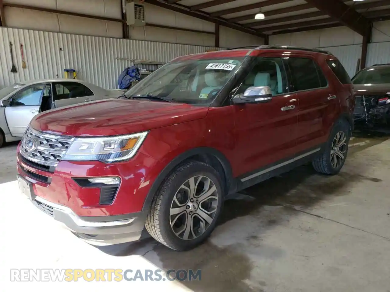 1 Photograph of a damaged car 1FM5K8F85KGA37594 FORD EXPLORER 2019