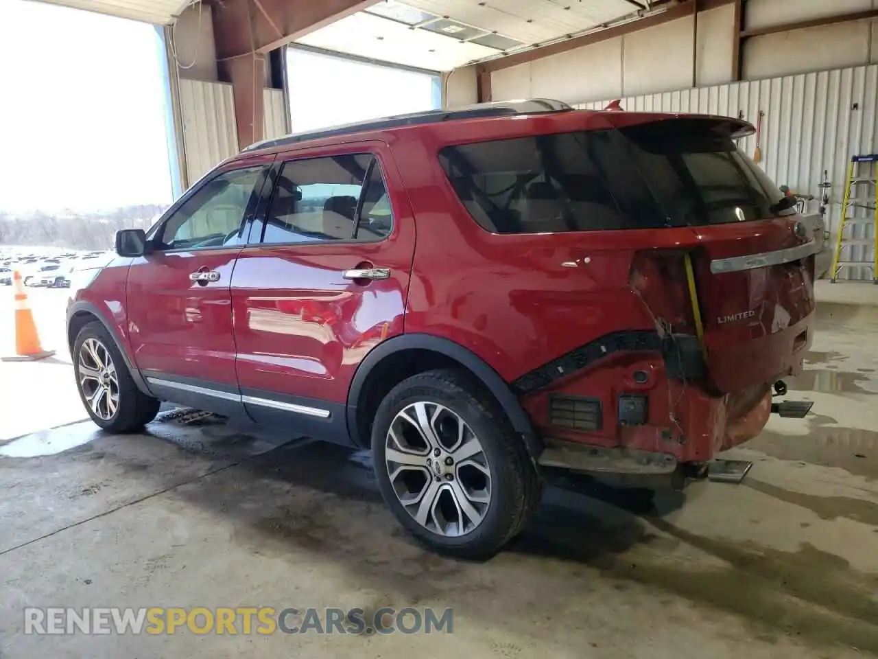 2 Photograph of a damaged car 1FM5K8F85KGA37594 FORD EXPLORER 2019