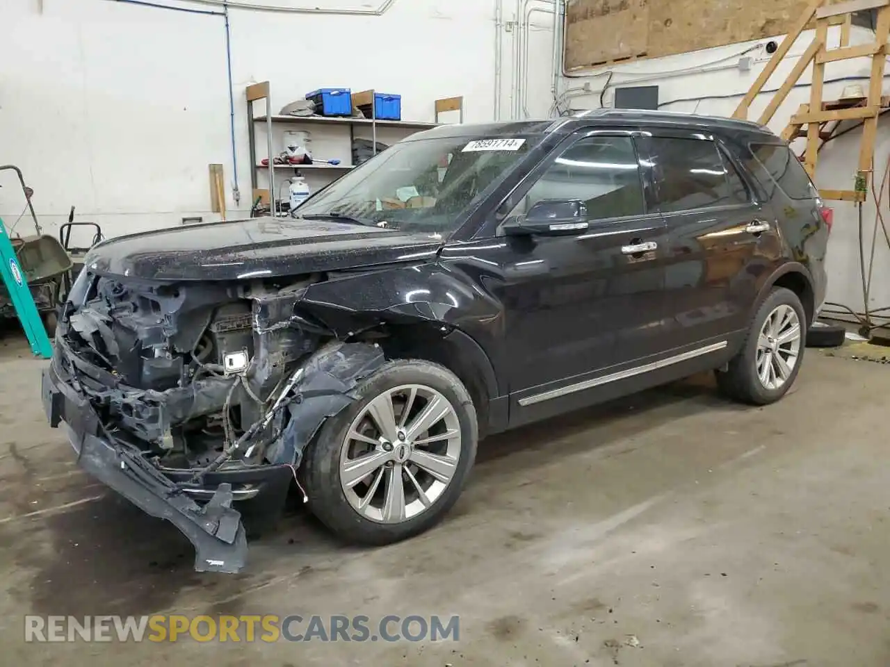 1 Photograph of a damaged car 1FM5K8F86KGA91339 FORD EXPLORER 2019