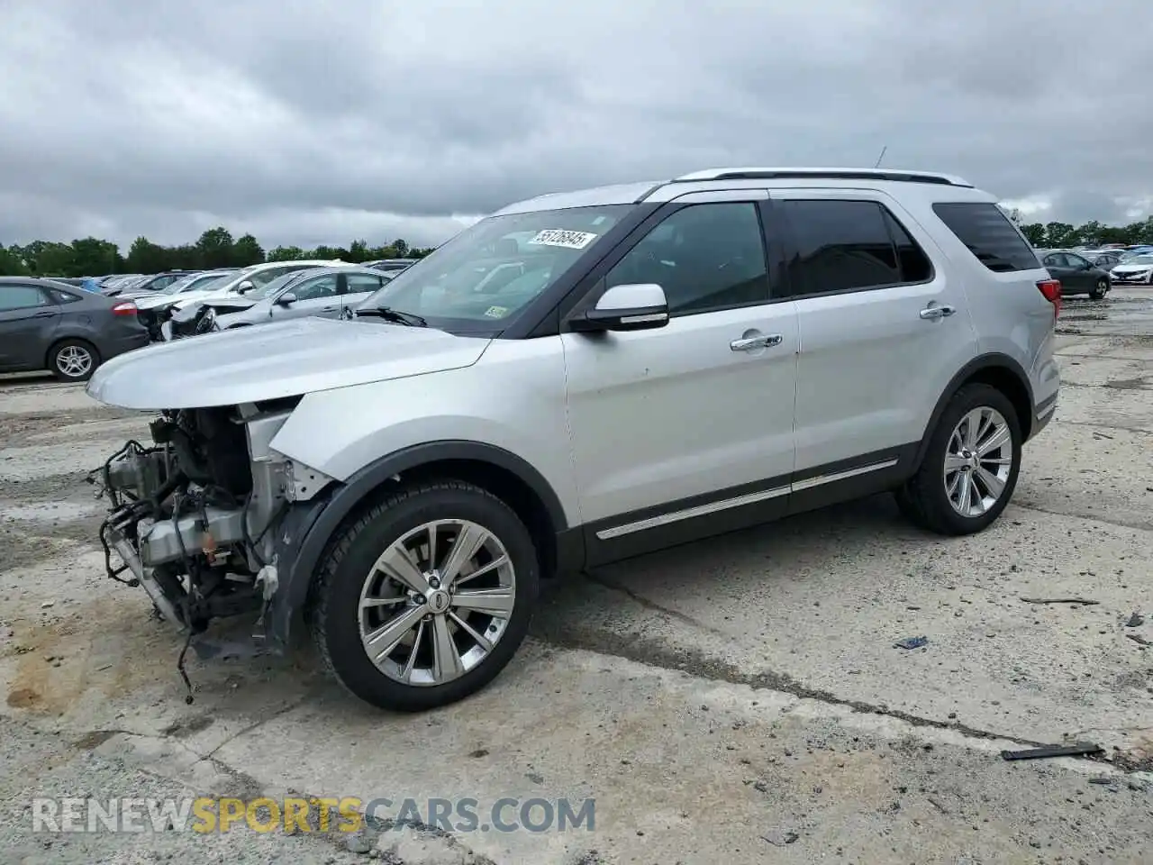 1 Photograph of a damaged car 1FM5K8F88KGB10327 FORD EXPLORER 2019