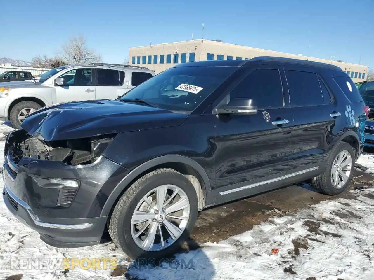 1 Photograph of a damaged car 1FM5K8FH6KGA17466 FORD EXPLORER 2019
