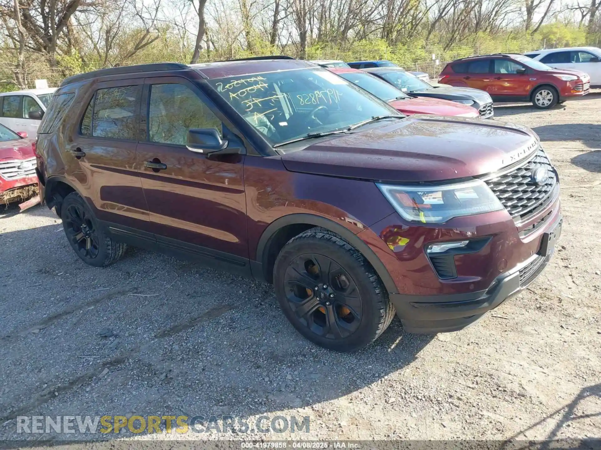 1 Photograph of a damaged car 1FM5K8GT2KGA33912 FORD EXPLORER 2019