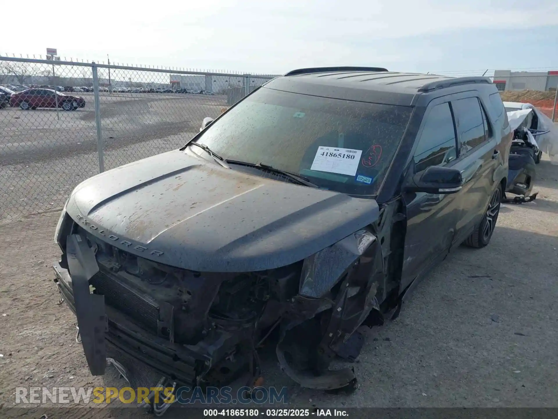2 Photograph of a damaged car 1FM5K8GT3KGA71276 FORD EXPLORER 2019