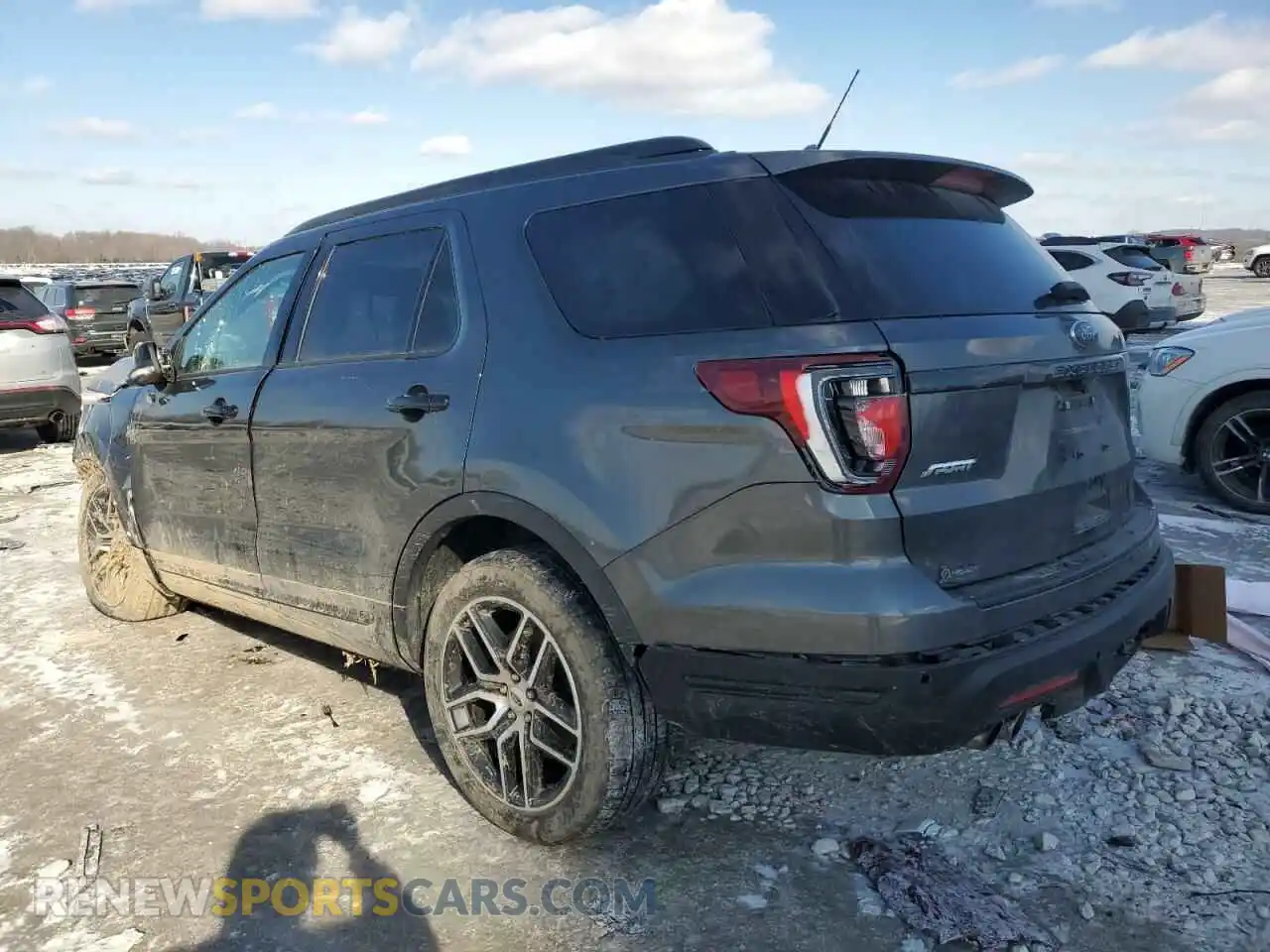 2 Photograph of a damaged car 1FM5K8GT9KGA32854 FORD EXPLORER 2019