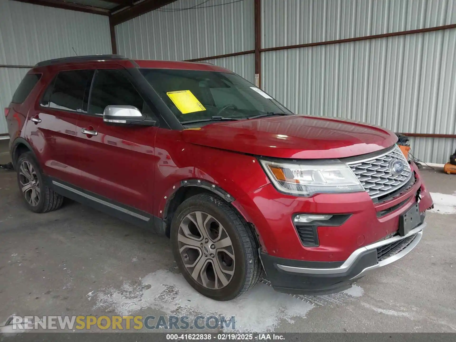 1 Photograph of a damaged car 1FM5K8HT2KGA52779 FORD EXPLORER 2019