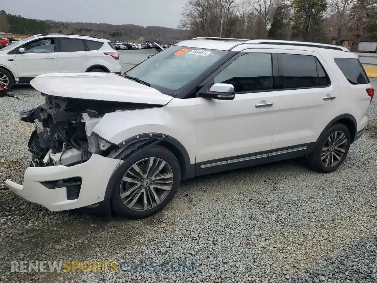 1 Photograph of a damaged car 1FM5K8HT7KGA35976 FORD EXPLORER 2019