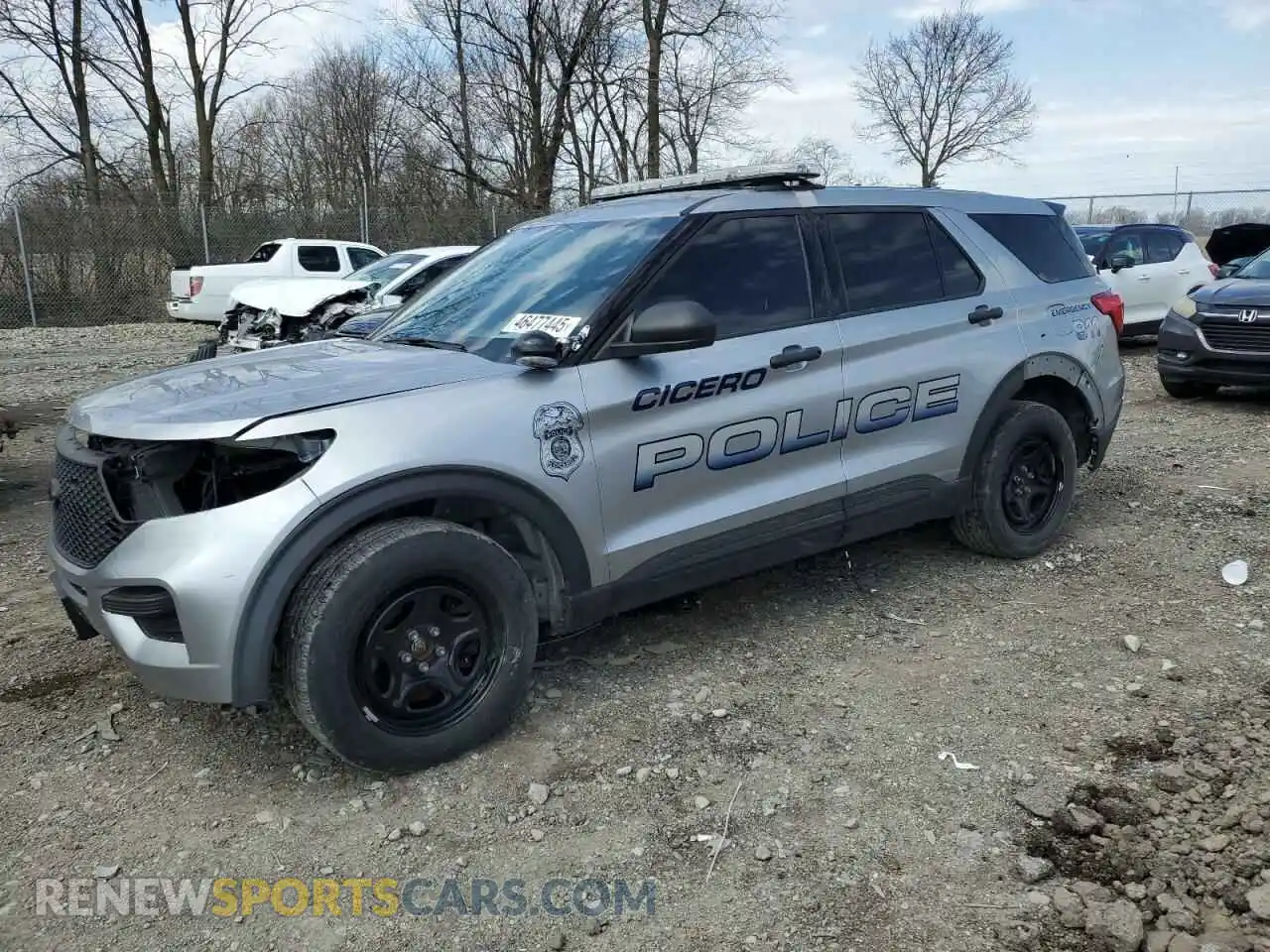 1 Photograph of a damaged car 1FM5K8AB0LGC93369 FORD EXPLORER 2020