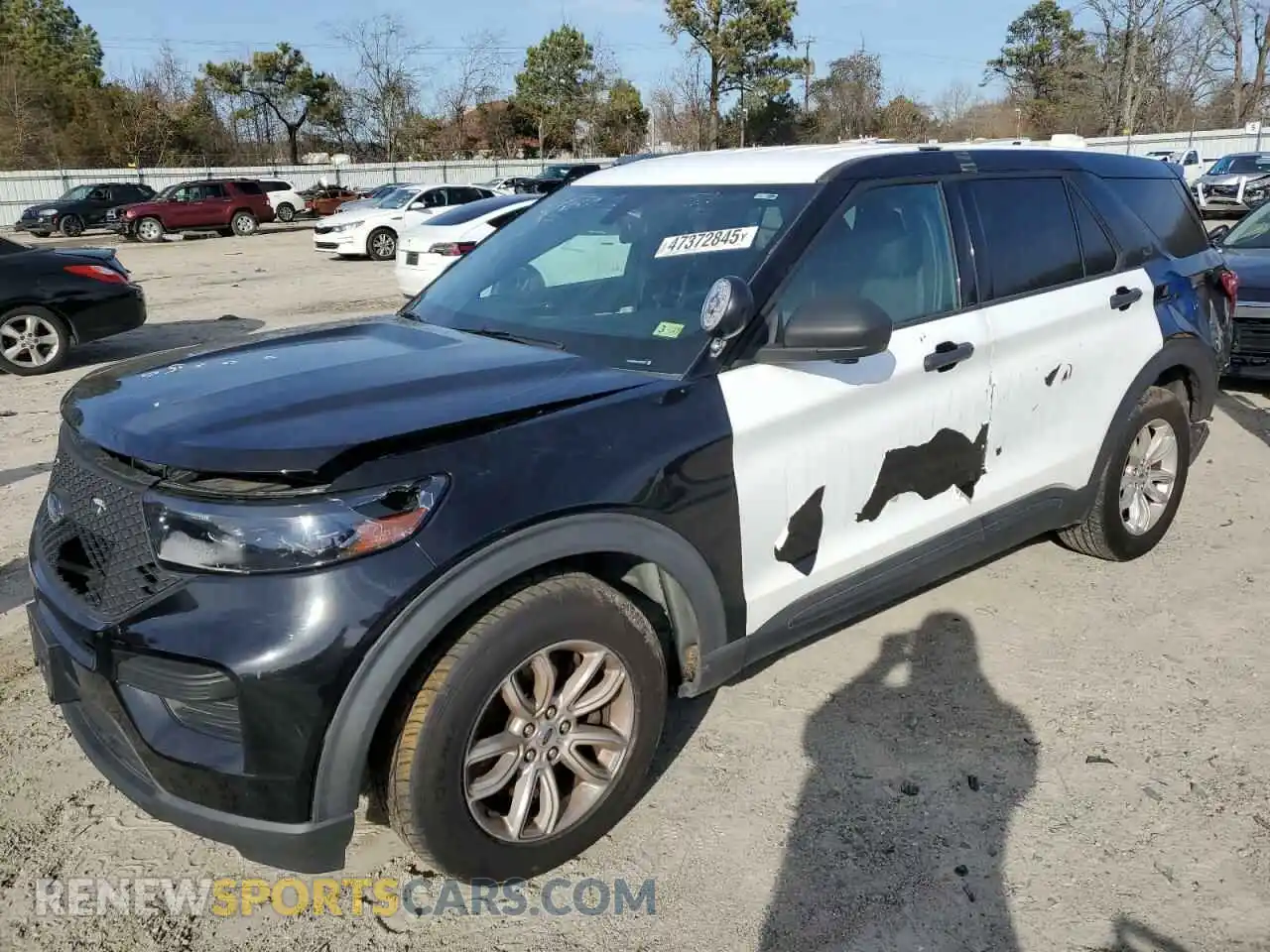 1 Photograph of a damaged car 1FM5K8AB2LGB85562 FORD EXPLORER 2020