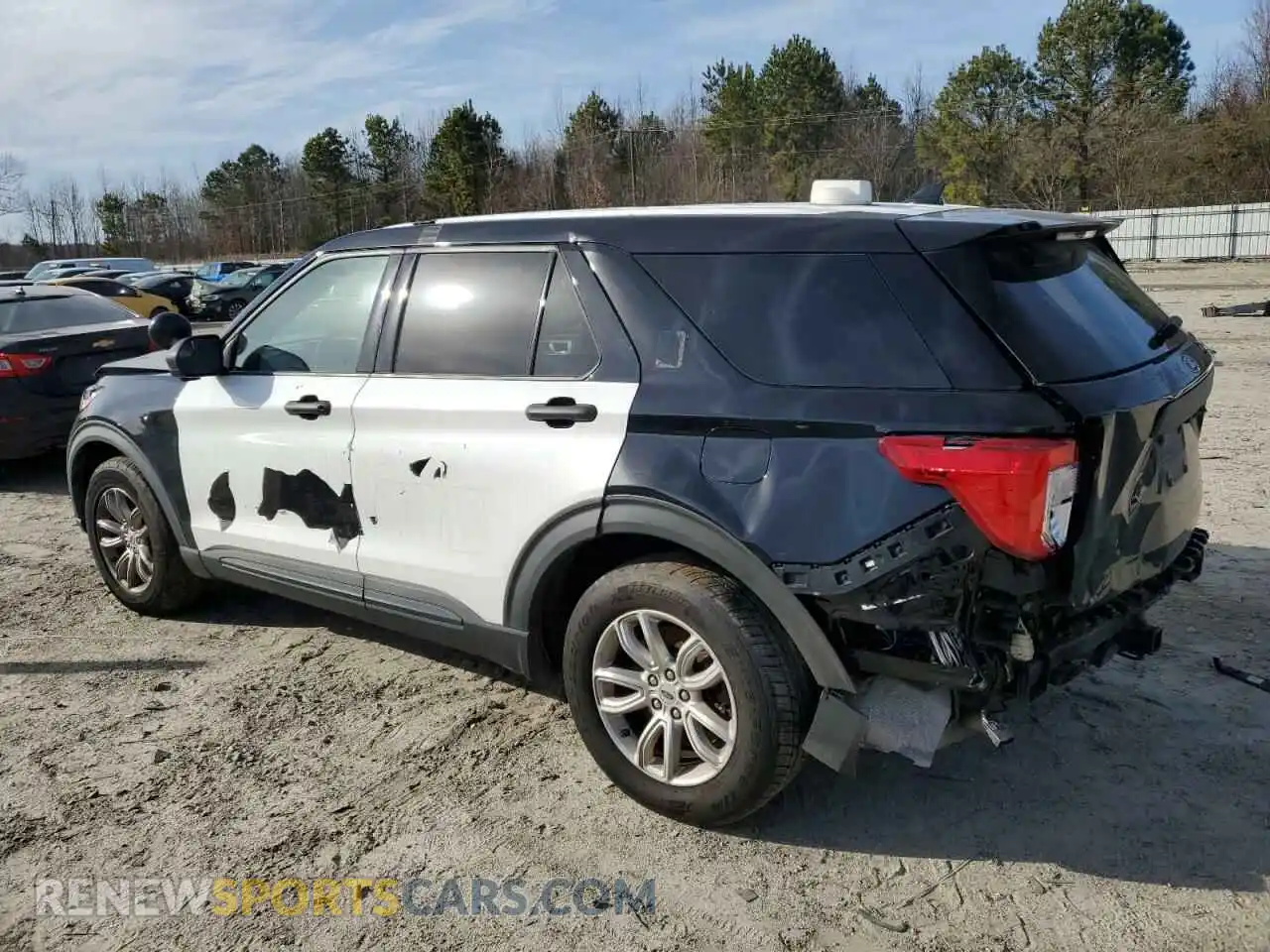 2 Photograph of a damaged car 1FM5K8AB2LGB85562 FORD EXPLORER 2020