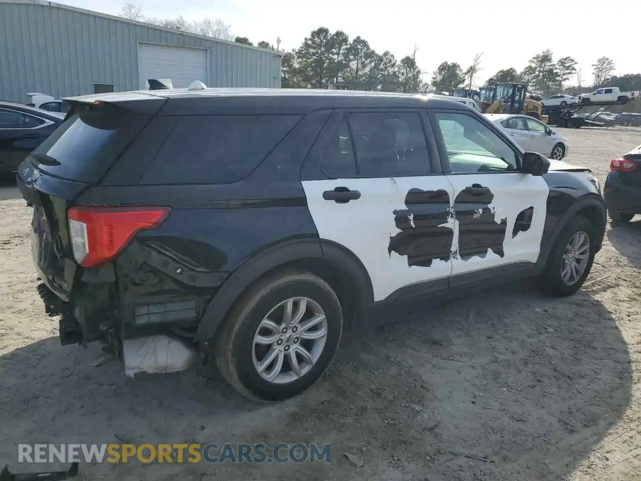 3 Photograph of a damaged car 1FM5K8AB2LGB85562 FORD EXPLORER 2020
