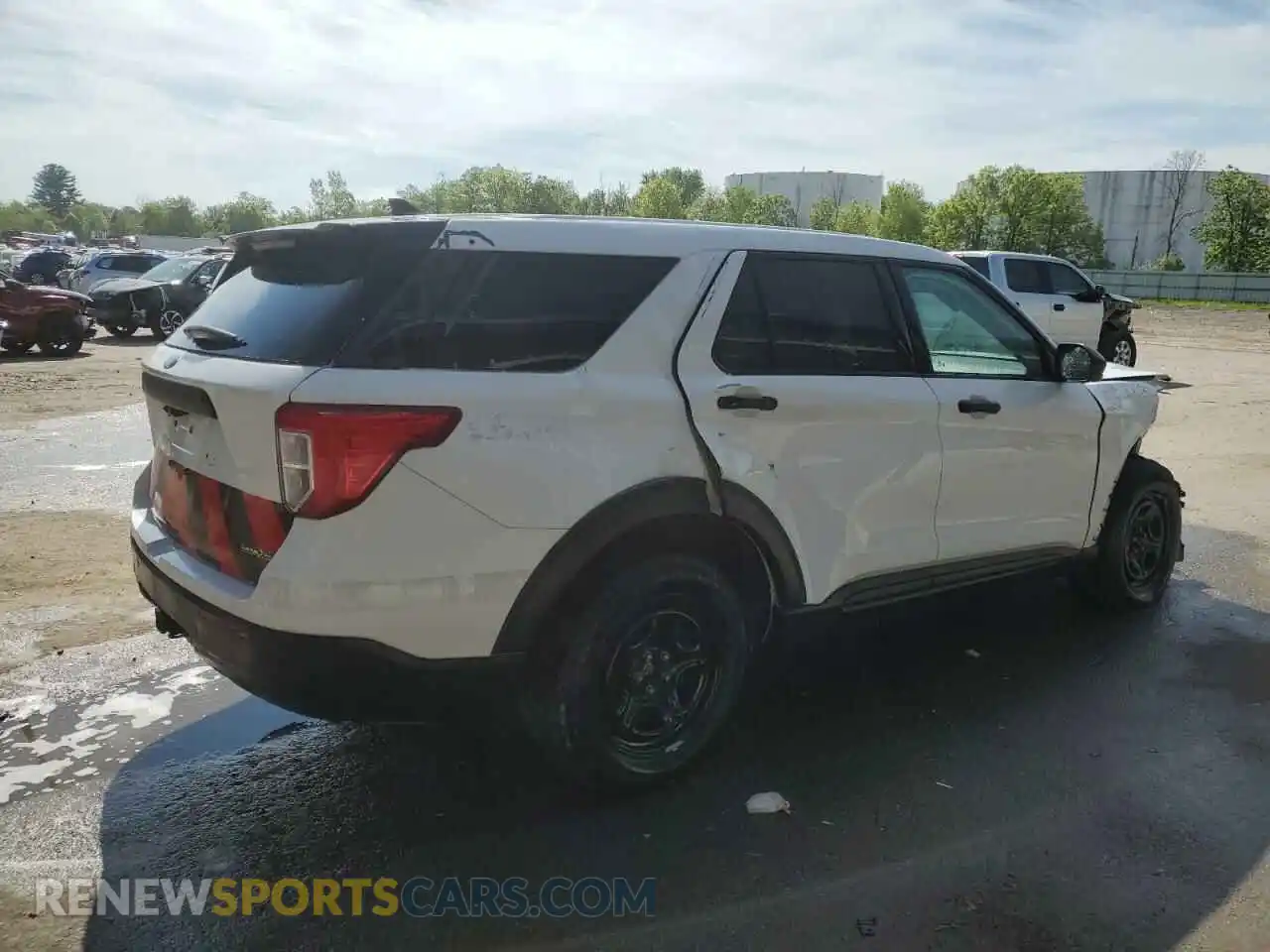 3 Photograph of a damaged car 1FM5K8AB4LGC13930 FORD EXPLORER 2020