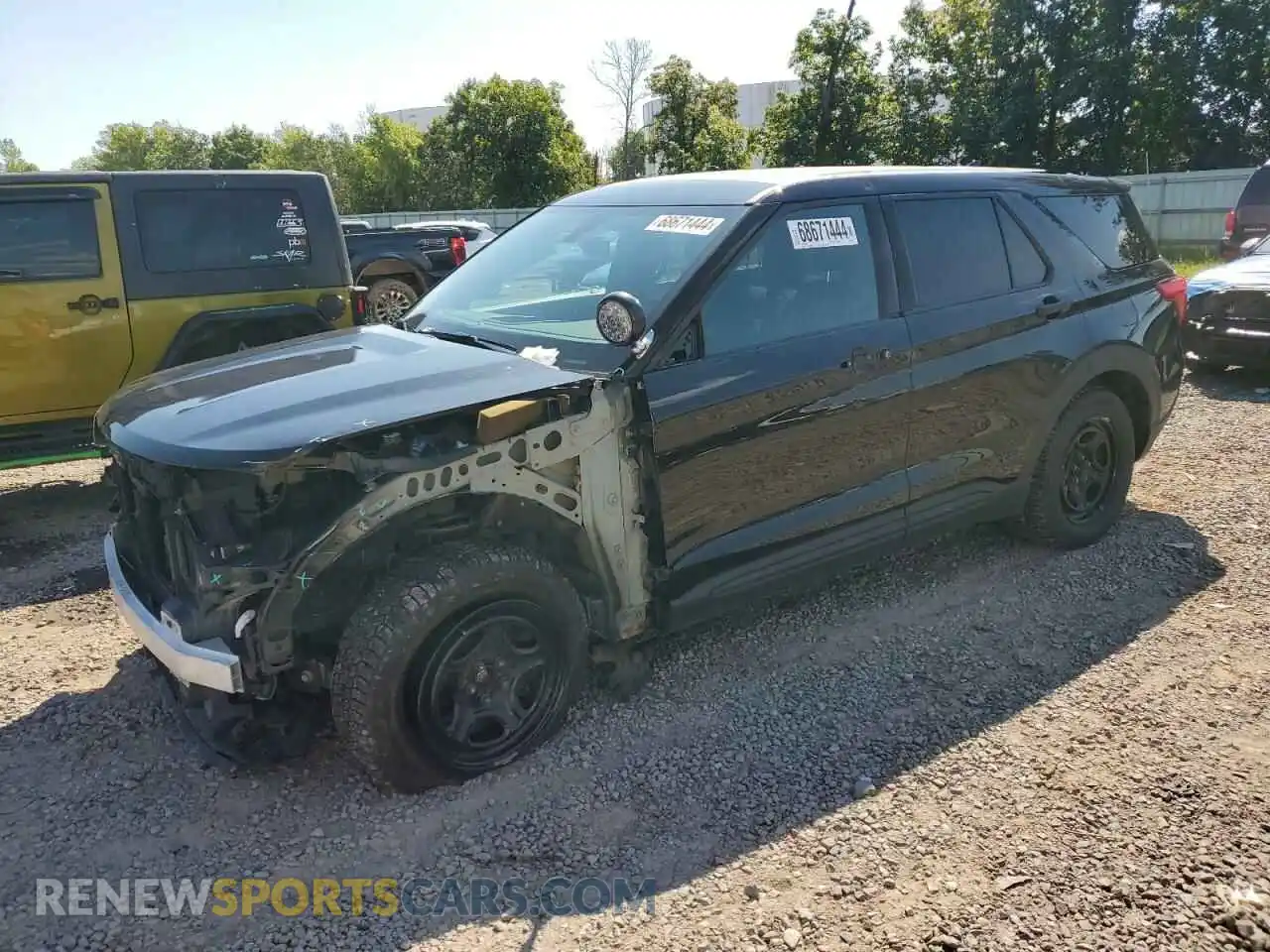 1 Photograph of a damaged car 1FM5K8AB6LGB65864 FORD EXPLORER 2020