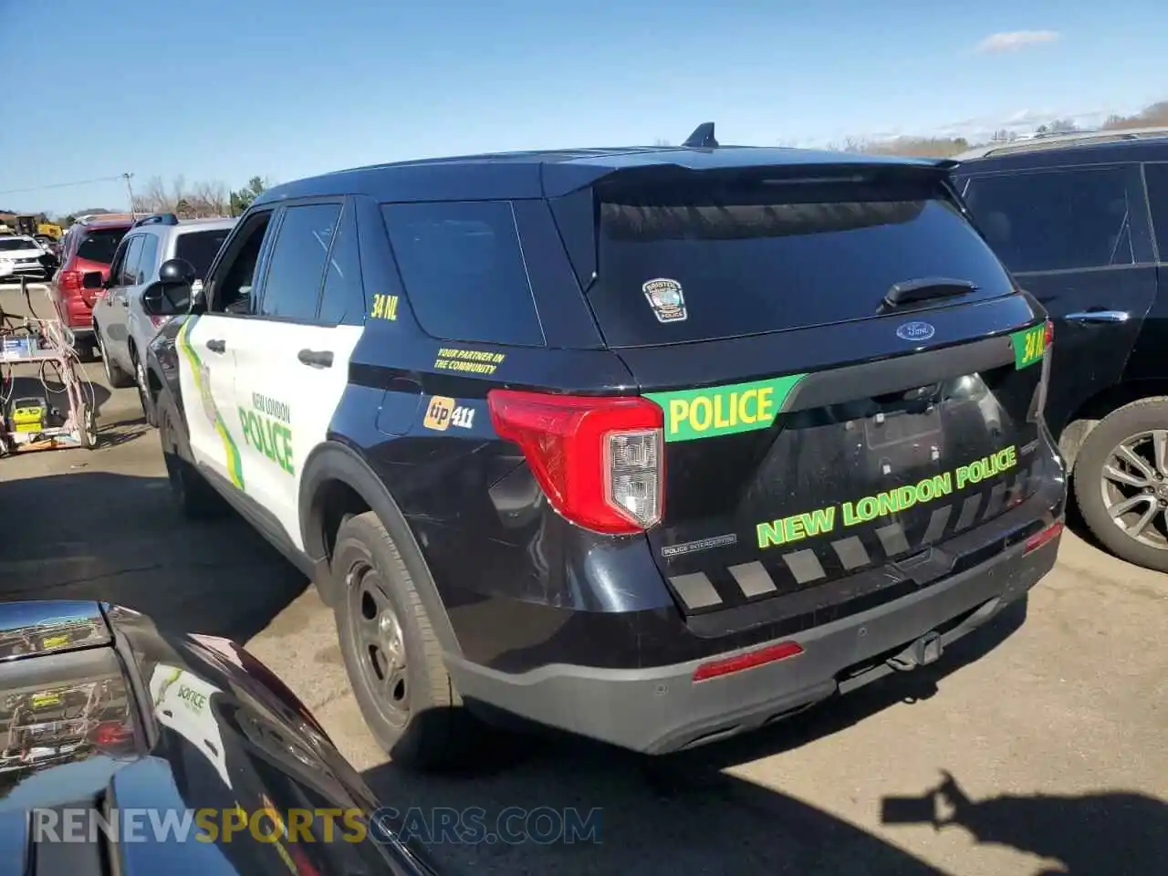 2 Photograph of a damaged car 1FM5K8AB6LGC64510 FORD EXPLORER 2020