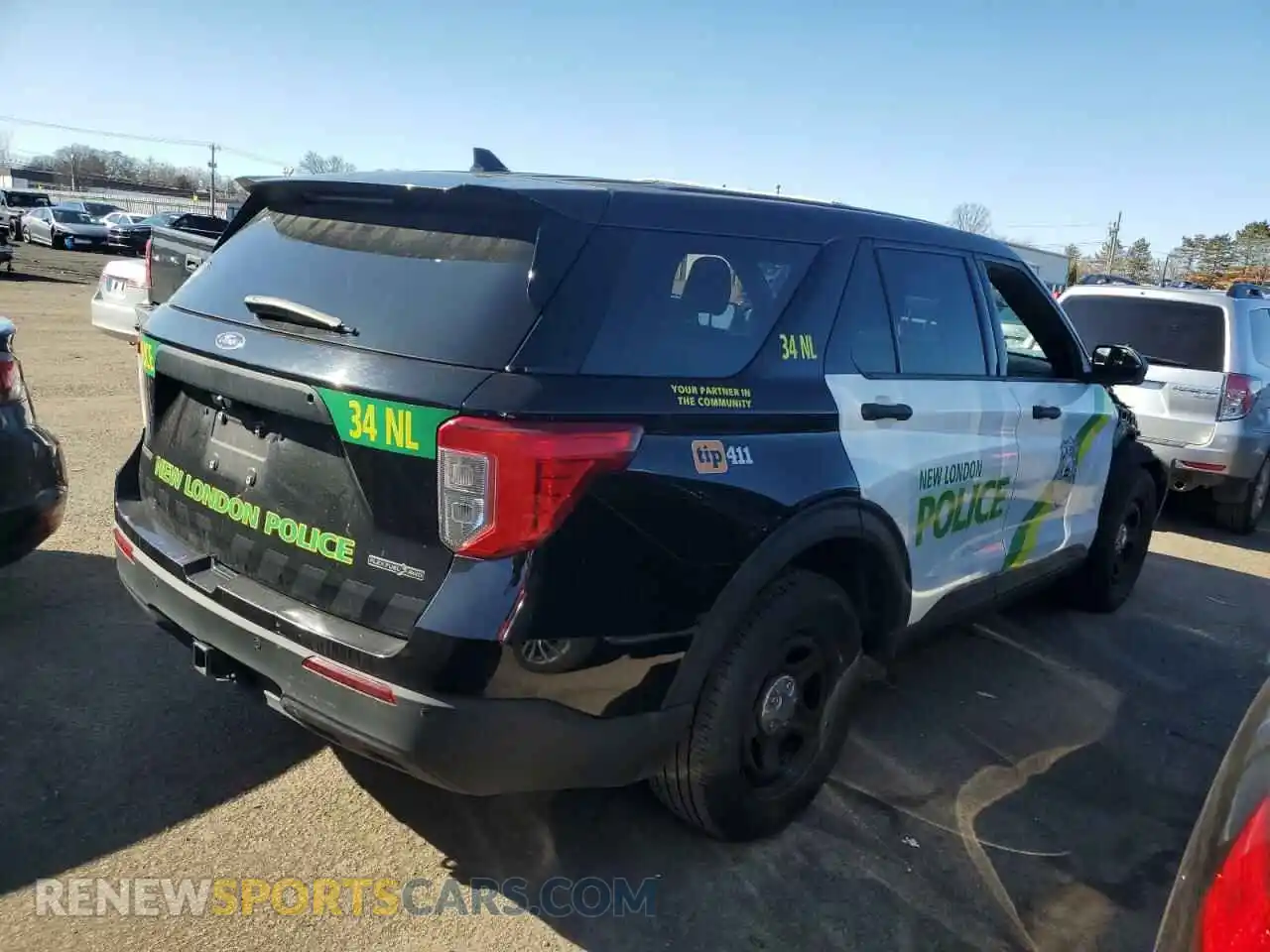 3 Photograph of a damaged car 1FM5K8AB6LGC64510 FORD EXPLORER 2020