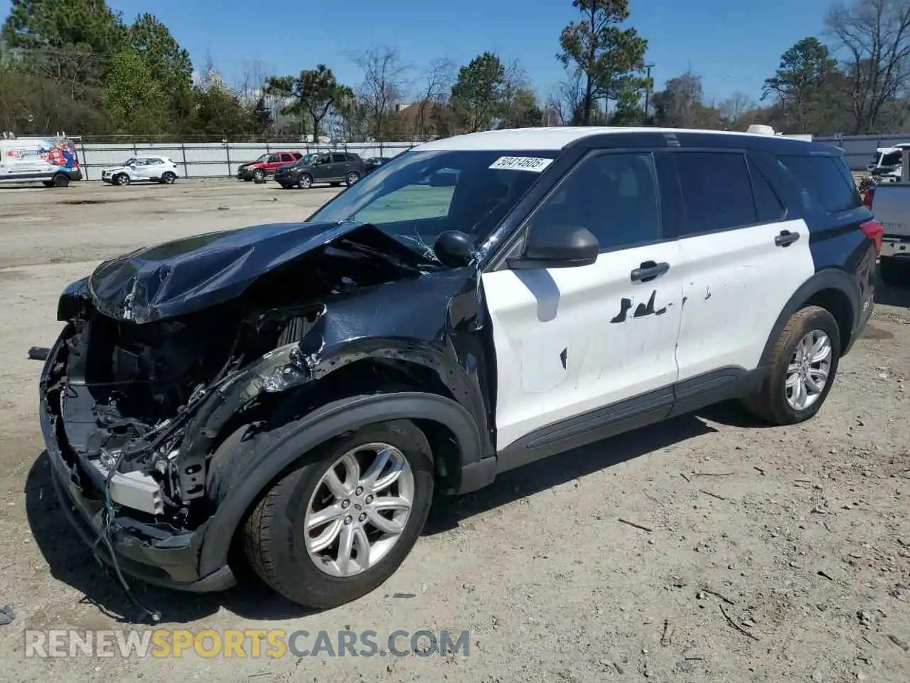 1 Photograph of a damaged car 1FM5K8AB8LGB85548 FORD EXPLORER 2020